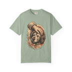 T-Shirt — Gentle Petting Rescue Dog Portrait Tee
