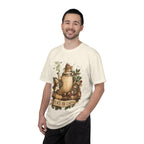 Peace on Earth Christmas T-Shirt — Vintage Holiday Tea & Mouse Illustration