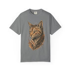 Cat Portrait T-Shirt — Realistic Tabby Illustration Tee