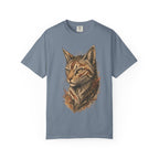 Cat Portrait T-Shirt — Realistic Tabby Illustration Tee