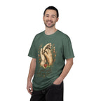 T-Shirt — "I Will Walk With You Forever" Hand-in-Paw Memorial Design