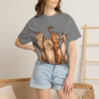 Cat Squad T-Shirt — Cute Cartoon Cat Family Graphic Tee