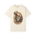 T-Shirt — Gentle Petting Rescue Dog Portrait Tee