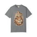 Cat Lovers Vintage Art T-Shirt — Cozy Fluffy Cats Illustration