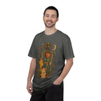 Cat Stack T-Shirt — Autumn Woodland Cats with Moon & Butterflies