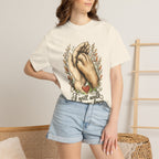 T-Shirt — "I Will Walk With You Forever" Hand-in-Paw Memorial Design