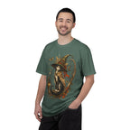 Witch Cat T‑Shirt — Autumn Witch Hat Cat Illustration