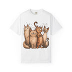 Cat Squad T-Shirt — Cute Cartoon Cat Family Graphic Tee