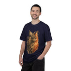 Majestic Maine Coon Cat T-Shirt — Artistic Portrait Tee for Cat Lovers