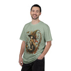 Witch Cat T‑Shirt — Autumn Witch Hat Cat Illustration