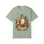Peace on Earth Christmas T-Shirt — Vintage Holiday Tea & Mouse Illustration