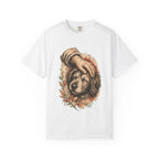 T-Shirt — Gentle Petting Rescue Dog Portrait Tee