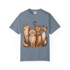 Cat Squad T-Shirt — Cute Cartoon Cat Family Graphic Tee