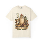 Peace on Earth Christmas T-Shirt — Vintage Holiday Tea & Mouse Illustration