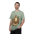 Peace on Earth Christmas T-Shirt — Vintage Holiday Tea & Mouse Illustration
