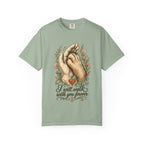 T-Shirt — "I Will Walk With You Forever" Hand-in-Paw Memorial Design