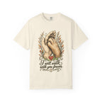 T-Shirt — "I Will Walk With You Forever" Hand-in-Paw Memorial Design