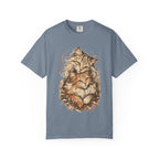Cat Lovers Vintage Art T-Shirt — Cozy Fluffy Cats Illustration