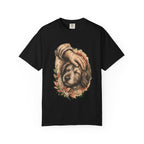 T-Shirt — Gentle Petting Rescue Dog Portrait Tee
