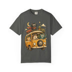 Cute Cats Road Trip T-Shirt — Vintage Camper Van Graphic
