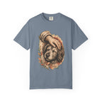 T-Shirt — Gentle Petting Rescue Dog Portrait Tee
