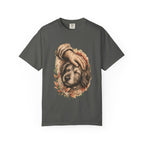 T-Shirt — Gentle Petting Rescue Dog Portrait Tee