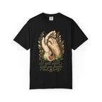 T-Shirt — "I Will Walk With You Forever" Hand-in-Paw Memorial Design