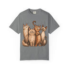 Cat Squad T-Shirt — Cute Cartoon Cat Family Graphic Tee