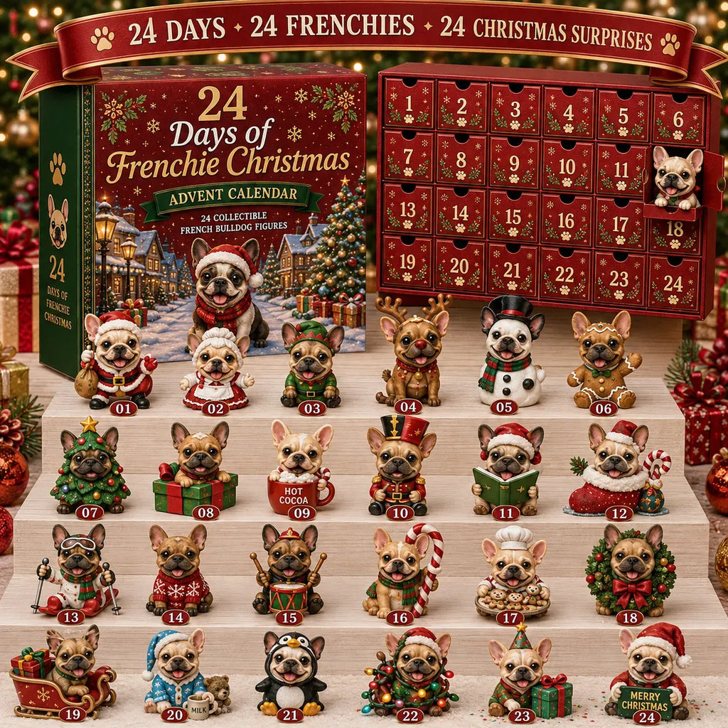 Frenchie Kalender | 24-daagse adventskalender