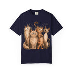 Cat Squad T-Shirt — Cute Cartoon Cat Family Graphic Tee