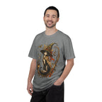 Witch Cat T‑Shirt — Autumn Witch Hat Cat Illustration