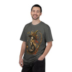 Witch Cat T‑Shirt — Autumn Witch Hat Cat Illustration