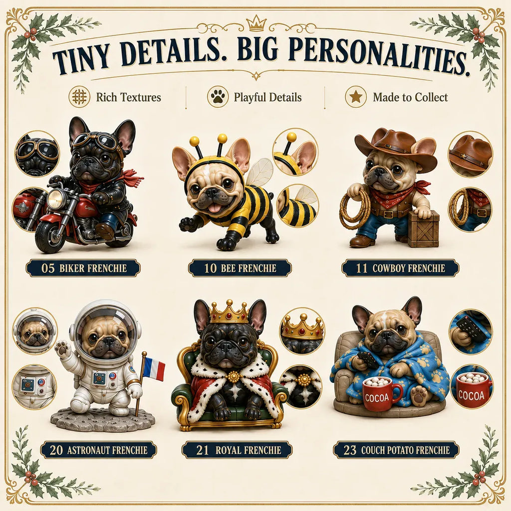 Frenchie Kalender | 24-daagse adventskalender