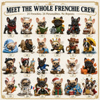 Frenchie Kalender | 24-daagse adventskalender