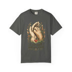 T-Shirt — "I Will Walk With You Forever" Hand-in-Paw Memorial Design
