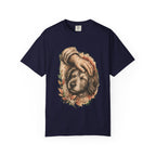 T-Shirt — Gentle Petting Rescue Dog Portrait Tee