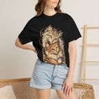 Cat Lovers Vintage Art T-Shirt — Cozy Fluffy Cats Illustration