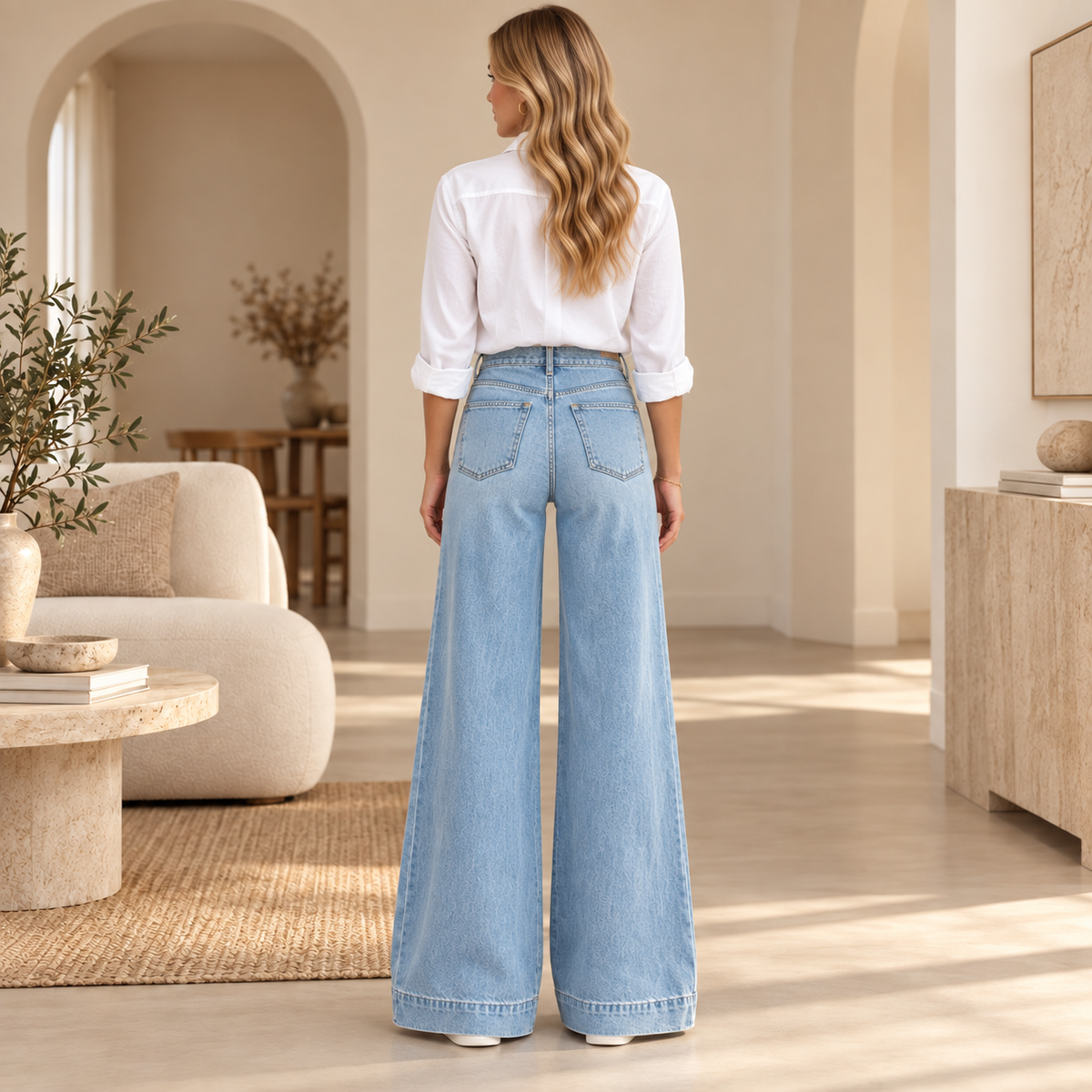 Emma - Wijde Vintage Jeans