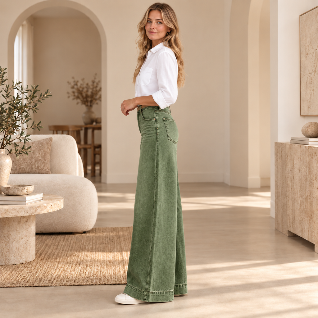 Emma - Wijde Vintage Jeans