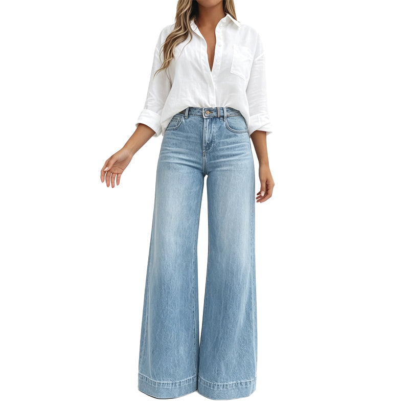 Emma - Wijde Vintage Jeans